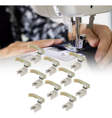 Prensador De Máquina Industrial De 10 Piezas Con Pie De Cost