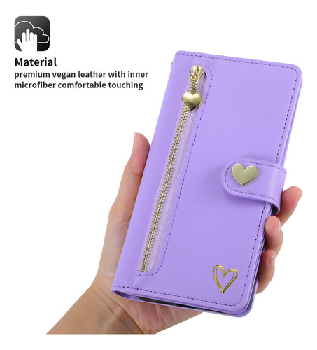Funda Para Teléfono Google Series, Cartera Con Solapa, Tarjetero Y Correa Para La Muñeca