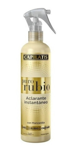 Capilatis Spray Aclarante Instantáneo Puro Rubio 240 Ml