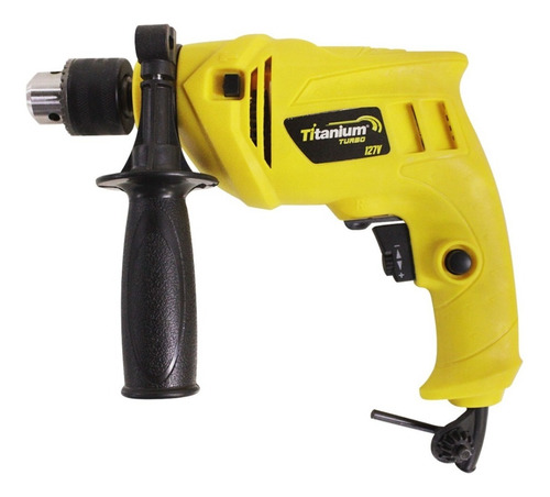 Imagem 3 de 5 de Furadeira Parafusadeira Impacto 1/2'' 500w Titanium + Brinde