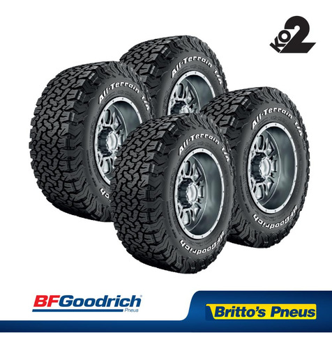 Kit 4 Pneus Bf Goodrich Aro 16 - 305/70 R16 All-terrain Ko2