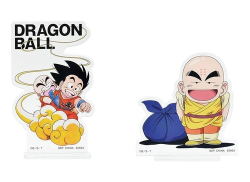 Lote 2 Premio Dragon Ball Z Acrilico Ichiban Kuji Masterlise