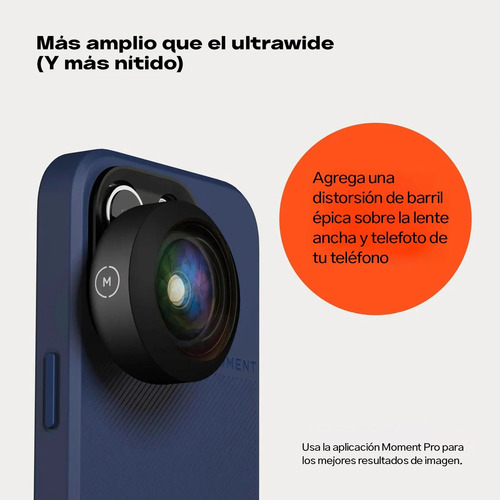 Lente Profesional Moment Ojo De Pez Fisheye 14mm T-series