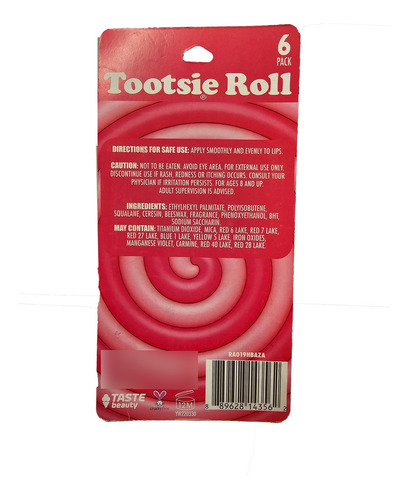 Tootsie Roll 6 Lip Bálsamo