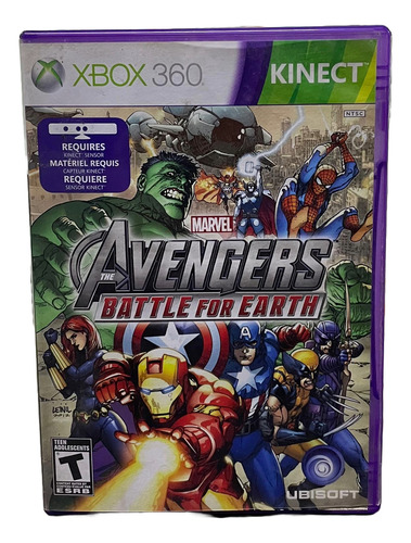 Marvel Avengers Battle For Earth - Xbox 360 Requiere Kinect (Reacondicionado)