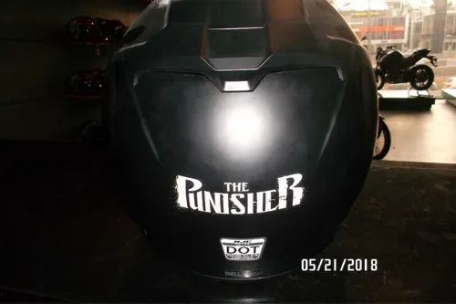 Casco moto the punisher hotsell