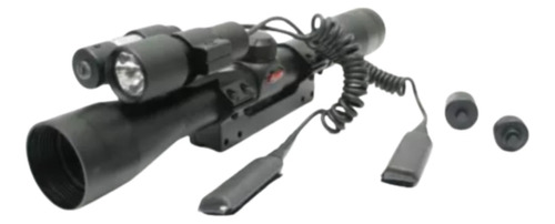 Mira Telescopica 4x32 Gamo Laser Lampara Varmint Hunter Xtre