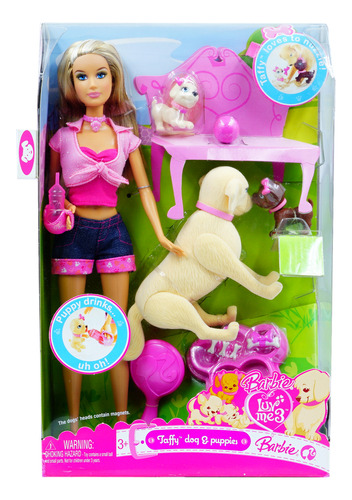 Barbie Taffy Dog & Puppies 2007 Edition V2