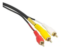Comprar Cabo De Áudio E Vídeo 3x3 Rca Profissional 2 Metros