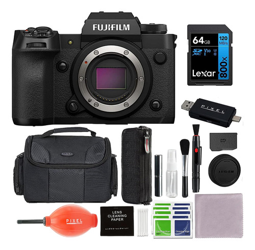 Fujifilm X-h2 Cuerpo Camara Sensor Cultivo Espejo Color 64gb