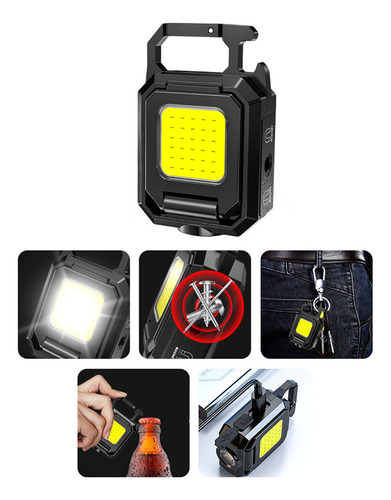 Linterna Led Recargable Portátil Para Campamento