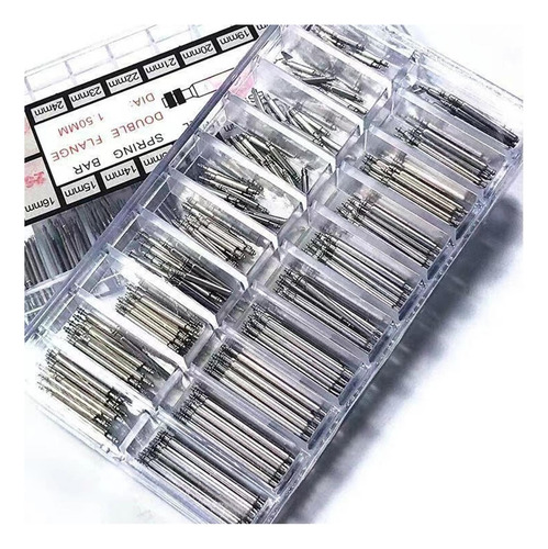1 Caja De Pasadores De Repuesto Para Correa De Reloj 1,3 Mm