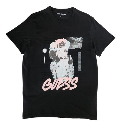 Camiseta Guess Phantom Hombre Original Talla L