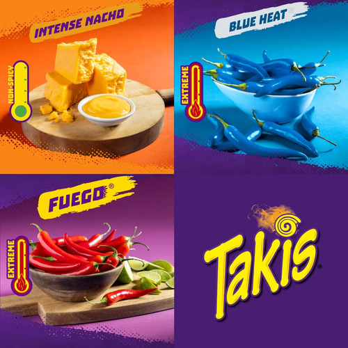Takis Paquete Variado Hero De 18 Piezas Papitas Americanas