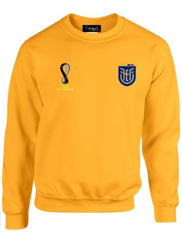 Buzo Deportivo Selección Ecuador Copa Qatar Mundial Crewneck