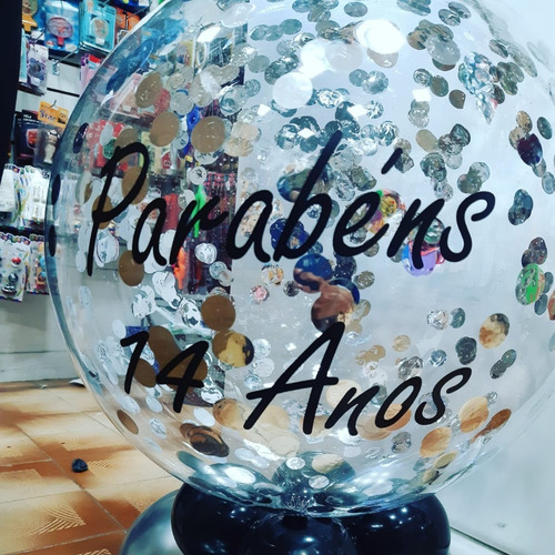 Imagem 9 de 10 de Balões Gás Hélio Bexigas Personalizadas Arranjos Delivery