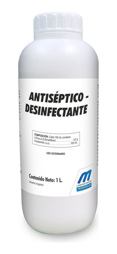 Antiséptico  Desinfectante 10 X 1 Lt