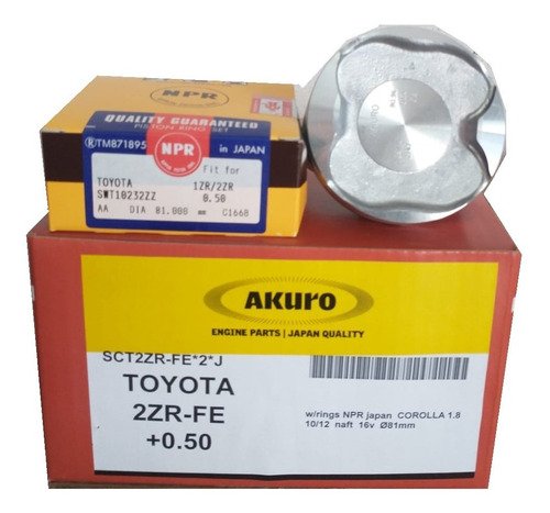 Subconjunto Toyota Corolla 1.8 16v Motor 2zr 10/16 