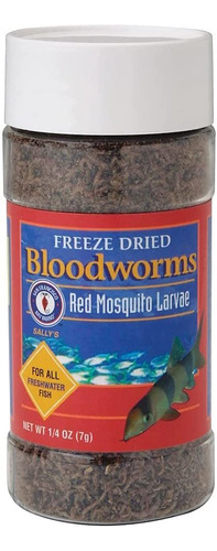 San Francisco Bay Bloodworms Fish Food, 0.25 Oz