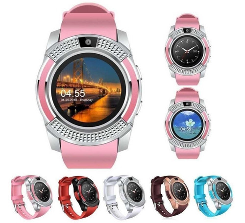 Smart Watch V8 Curcular Reloj Inteligente Modelo V8