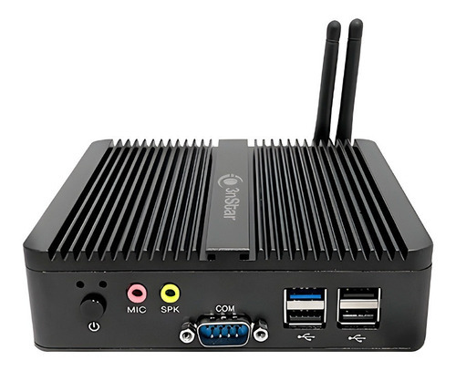 Mini Pc Industrial Fanless J1900 Pc075wv 4gb Ssd 120gb Stec