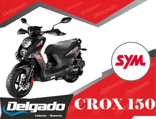Moto Sym Crox 150 Financiada 100% Y Hasta En 60 Cuotas