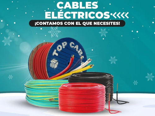 Cables Por Rollos #2 #4 #6 #8 #10 #12 #14 #16 #18 100% Cobre