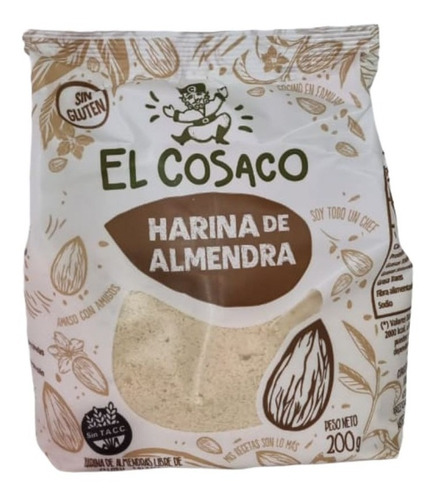 Harina De Almendras 200g El Cosaco Sin Tacc Liv Market