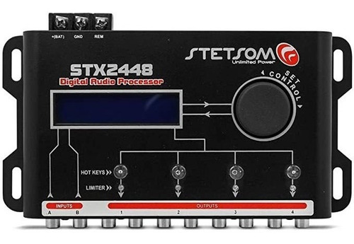 Procesador Stetsom Stx 2448 Audio Digital