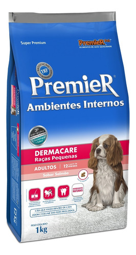 Ração Premier Dermacare Para Cães Adultos Pequenos 12kg