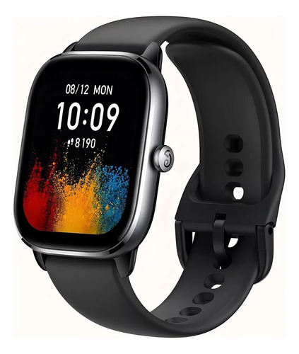 Smartwatch Amazfit Gts 4 Mini New - Preto Preto Milanese Preto Preto