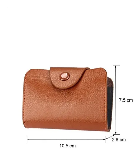 Billeteras de cuero vintage para mujer, multifuncionales, con cremallera, tarjetero para tarjetas de crédito, carteras de piel de vaca para mujer, Marrón, Talla única