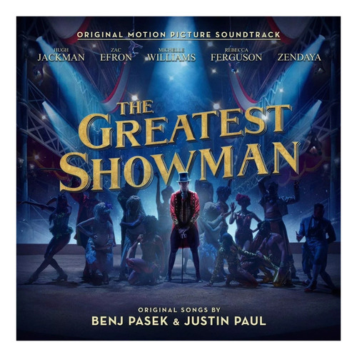 El Gran Showman - Soundtrack - Disco Cd Con 11 Canciones