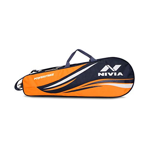 Nivia Powerstrike Racquet Bag (orange)