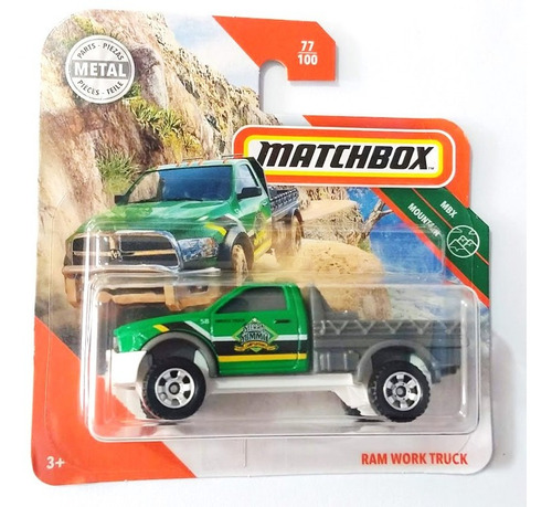 Matchbox Dodge Ram Work Truck Original Coleccion
