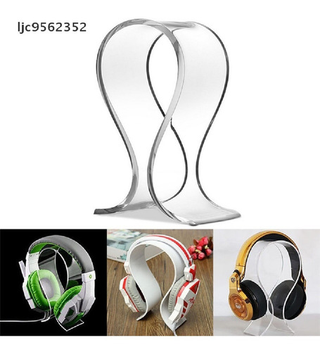 Imagen 4 de 4 de Base Acrilica Para Auriculares Soporte