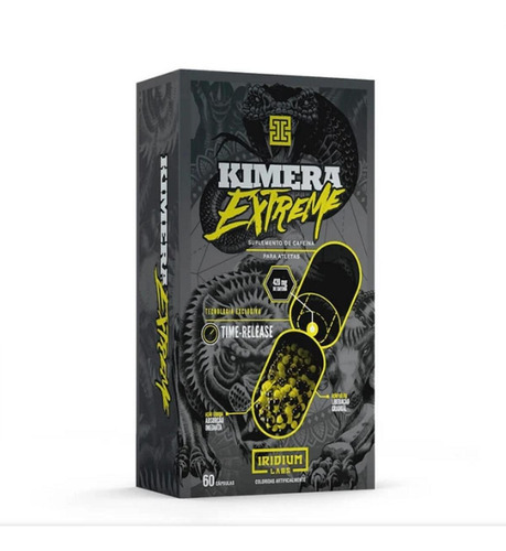 Kimera Thermo Extreme TermogĂȘnico 60 Comprimidos Iridium