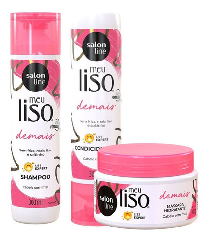 Kit Salon Line Meu Liso Demais C/3