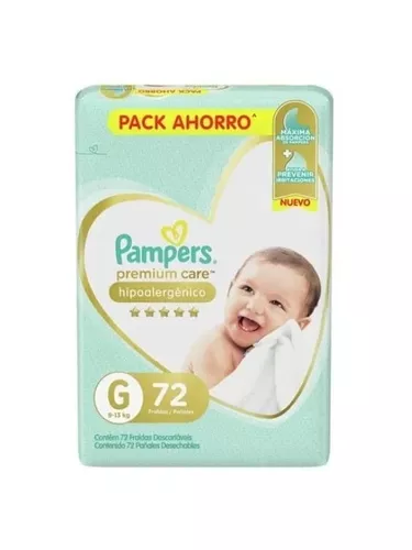 Pañales Pampers Premium Care Talla XG - KESENCIAL