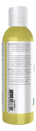 Aceite Hidratante Now Foods Solutions Aceite De Aguacate 120