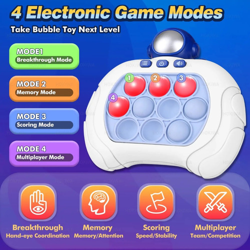Pop It Electronico Consola Juguete Push Quick Original Mixio