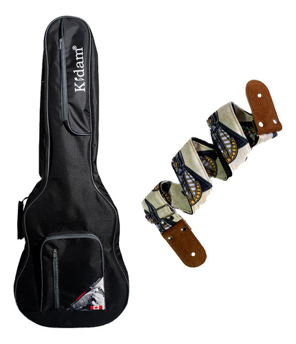 Funda Guitarra Jumbo/texana Kidam Con Un Strap A