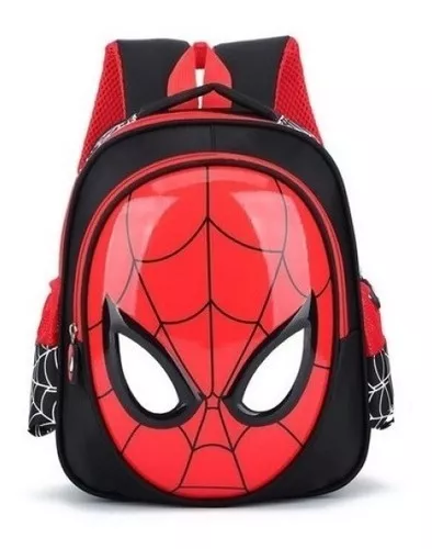 Mochila Escolar Infantil Spiderman Escuela Primaria