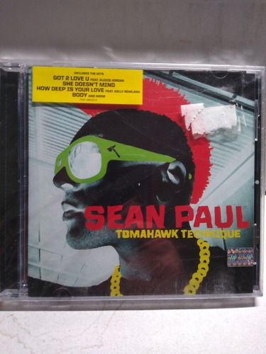 Sean Paul Tomahawk Technique Cd Nuevo