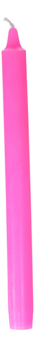 Vela Conica 12 Pieza 25,4 Cm) Color Rosa Recto
