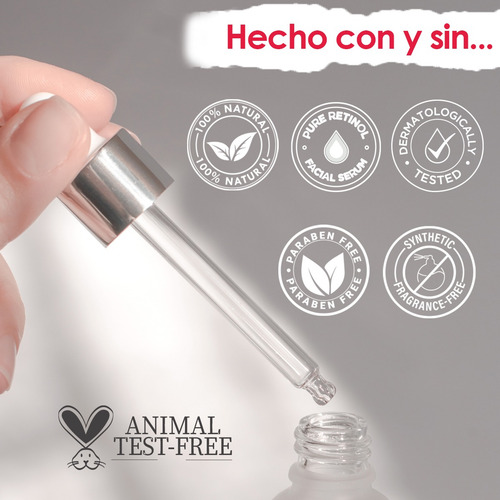 Serum Facial Retinol Puro Revlon +vitamina B3 +colageno 30ml Todo Tipo De Piel Día/noche