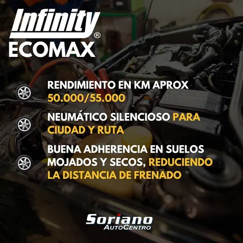 Cubierta Infinity 215/55 R17 Ecomax Índice de velocidad W