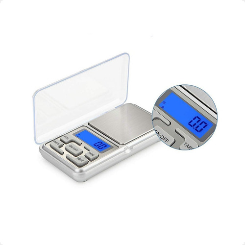 Imagem 2 de 10 de Mini Balança Digital Lcd Alta Precisão Portátil Com Bandeja