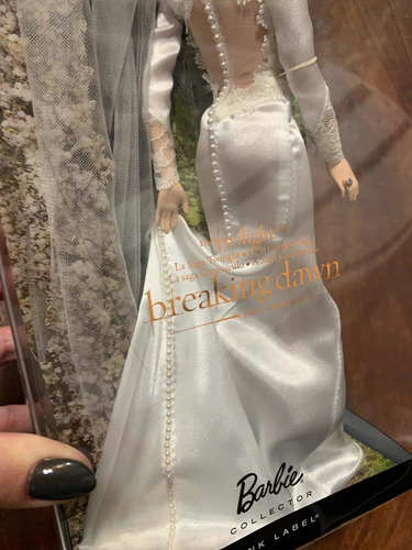 Barbie Collector Bella Noiva Crepúsculo Twilight Nrfb