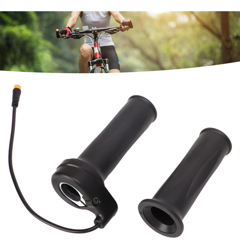 1 Par De Empuñaduras De Acelerador Para Bicicleta Eléctrica